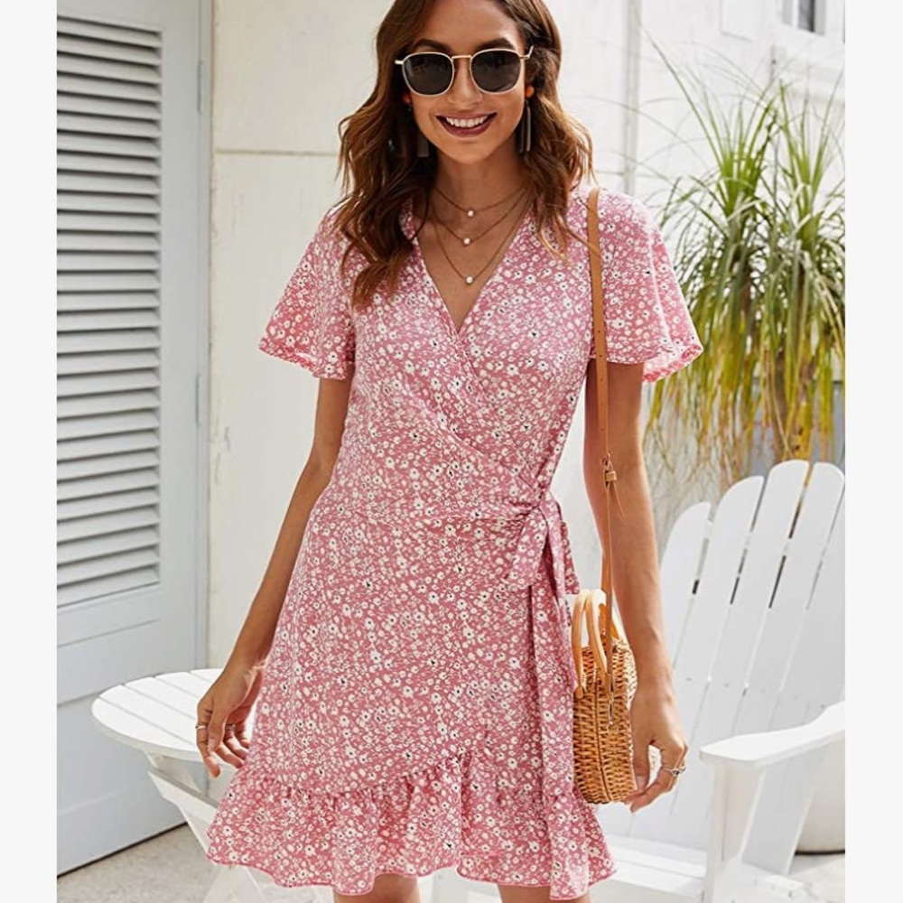 Naggoo pink summer dress!